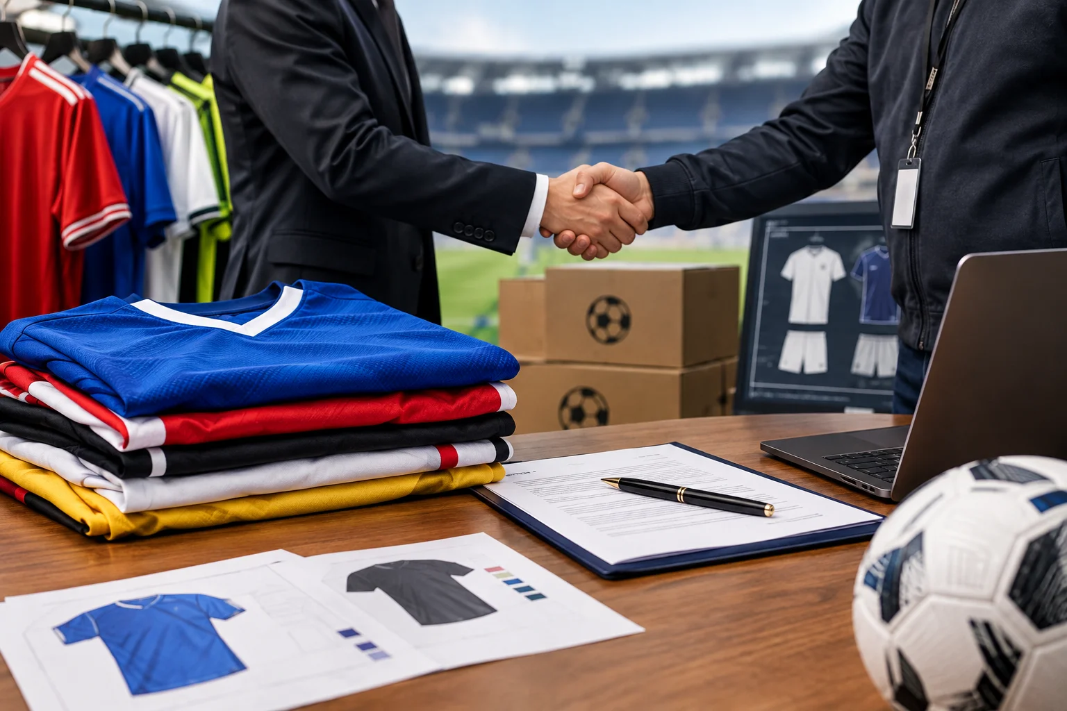 football kit supplier deals