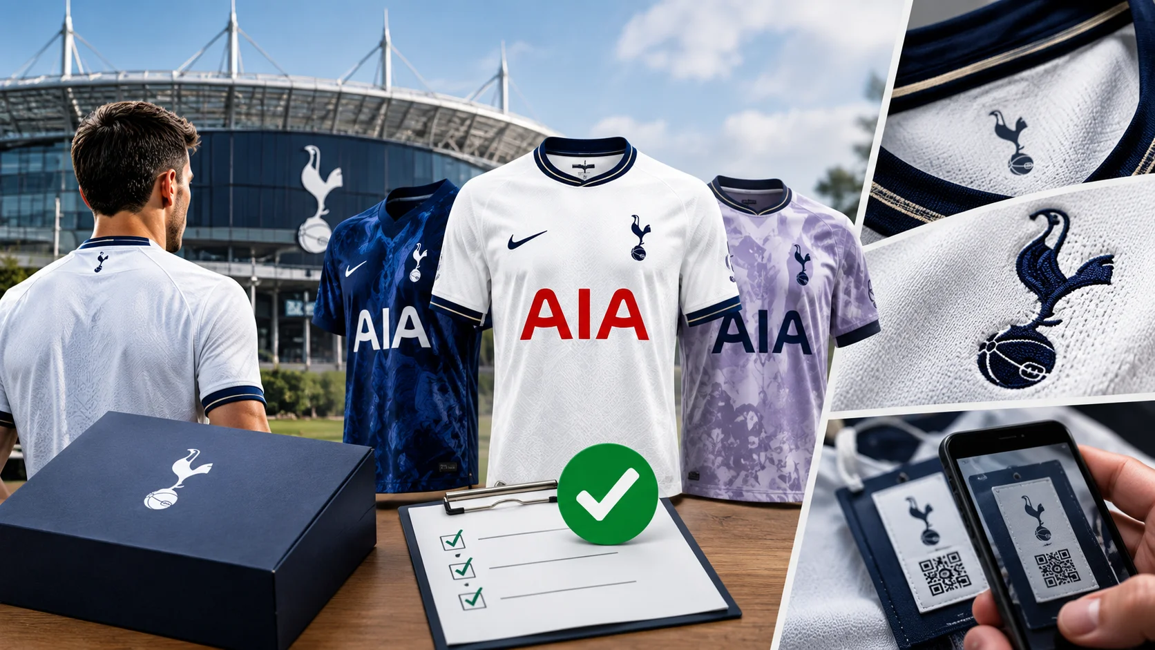 spurs football shirts