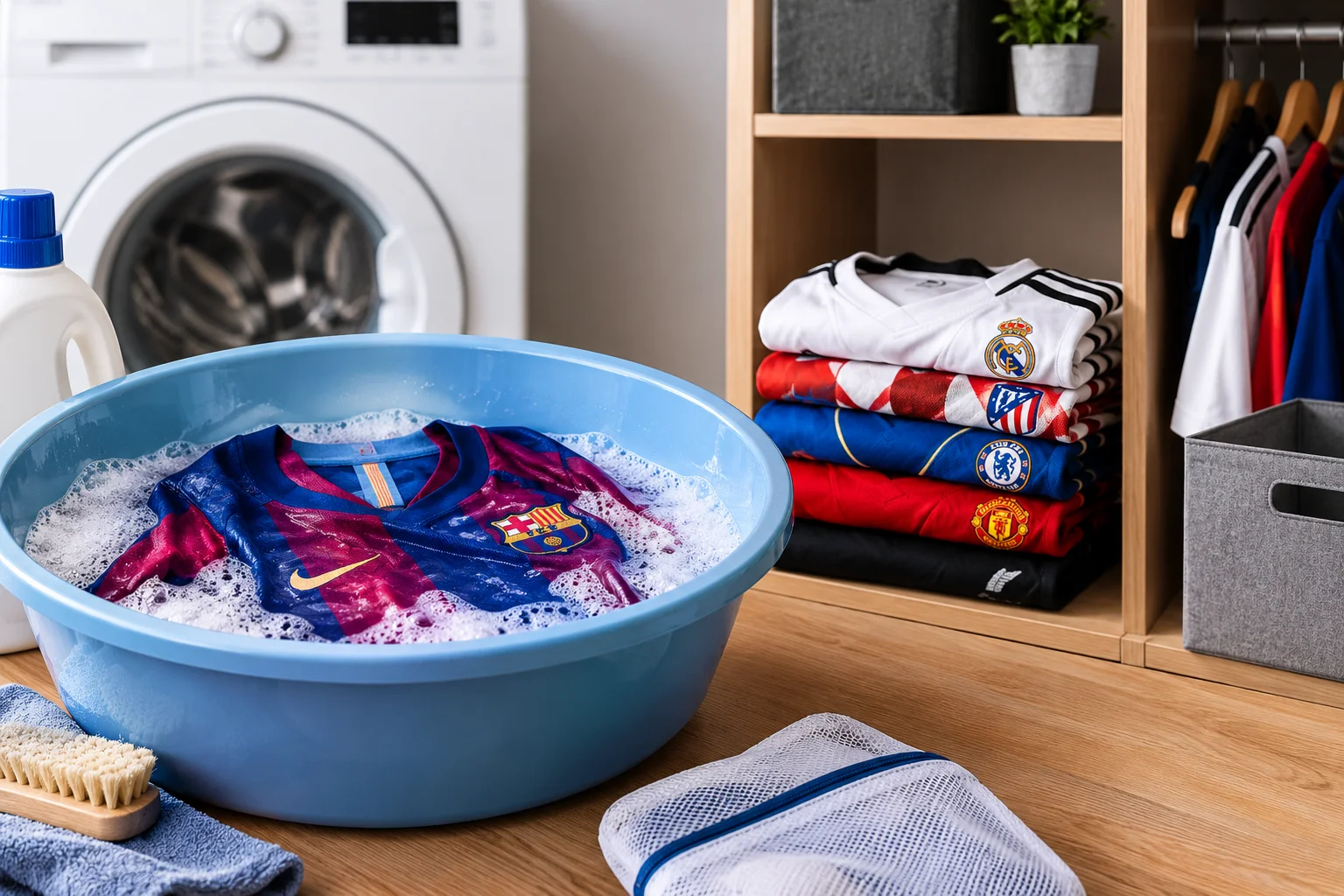 How to Wash and Store Football Shirts
