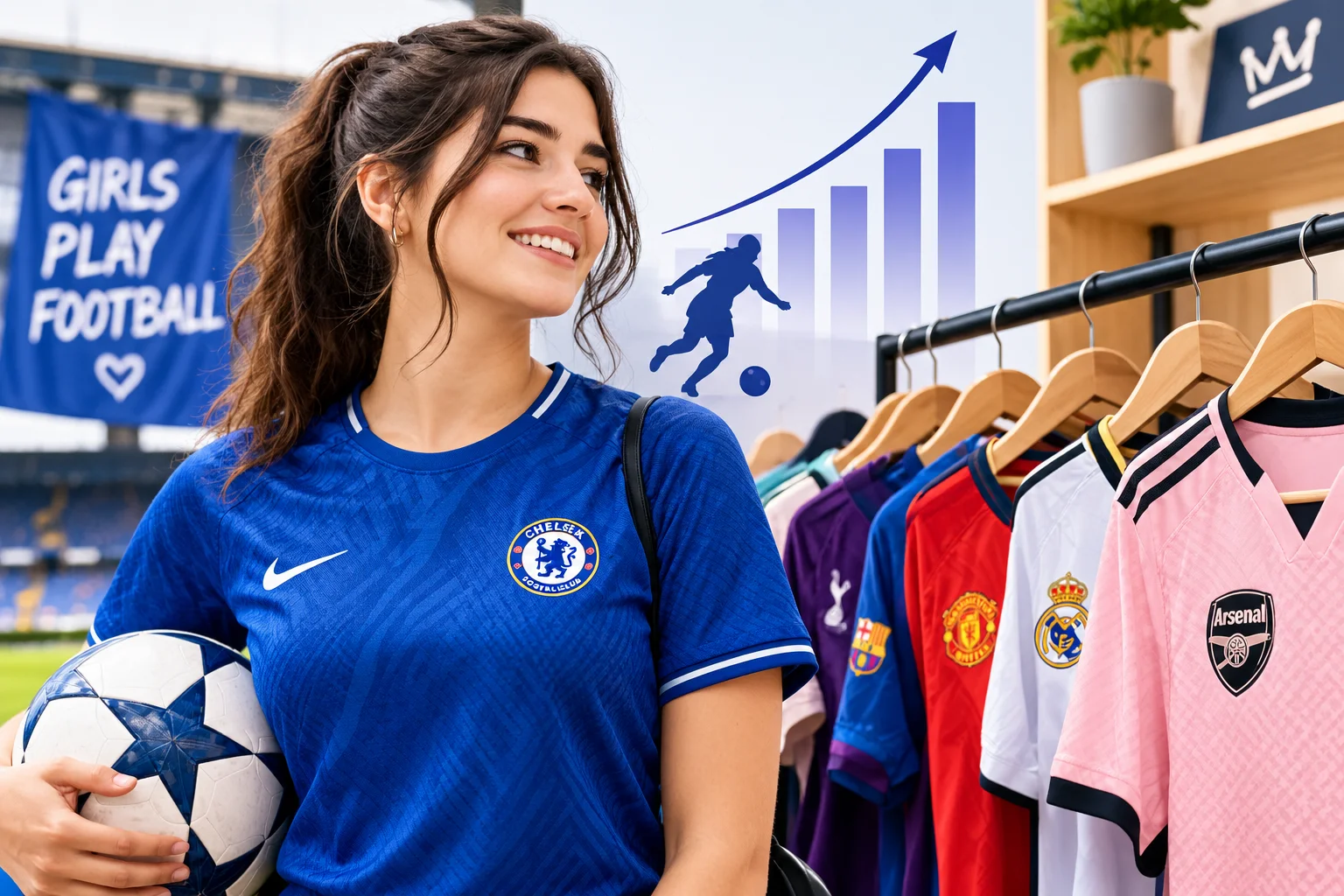 Women’s Football Shirts: How the Market Grew Up